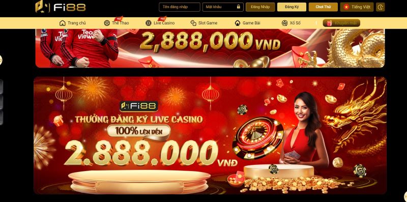 Fi88 đem đến vô vàn ưu đãi cực kỳ hấp dẫn
